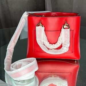 Red Michael Kors Purse
